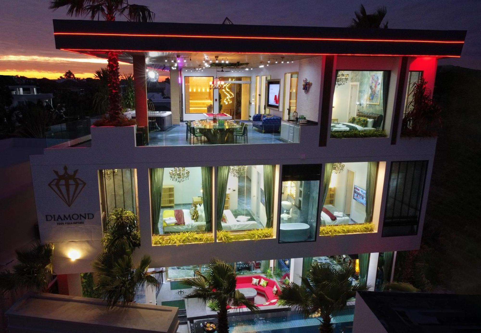 Grand Party Pool Villa Jomtien Beach Exterior foto